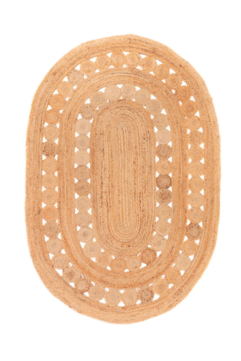 Juteteppich Darcia