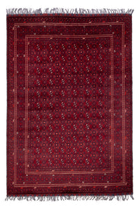 Afghan Teppich - Buchara - 284 x 195 cm - rot