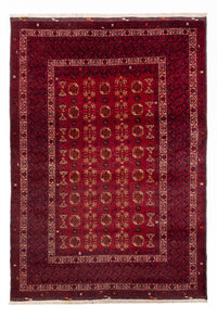 Afghan Teppich - Buchara - 284 x 194 cm - rot