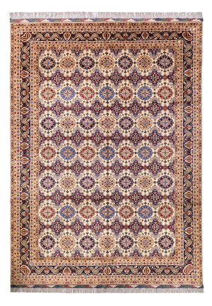 Afghan Teppich - 406 x 295 cm - hellbeige