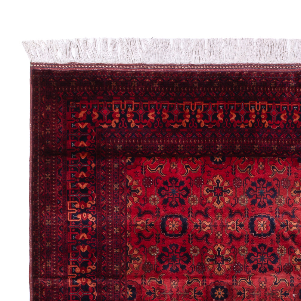 Afghan Teppich - 350 x 256 cm - rot