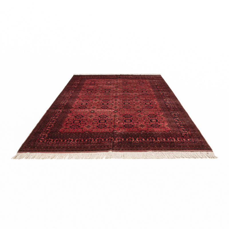 Afghan Teppich - 350 x 256 cm - rot