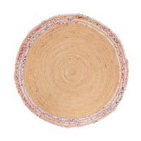 Juteteppich - Dreors - rund