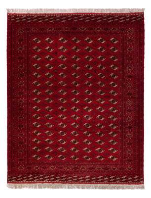 Afghan Teppich - Buchara - 382 x 300 cm - rot
