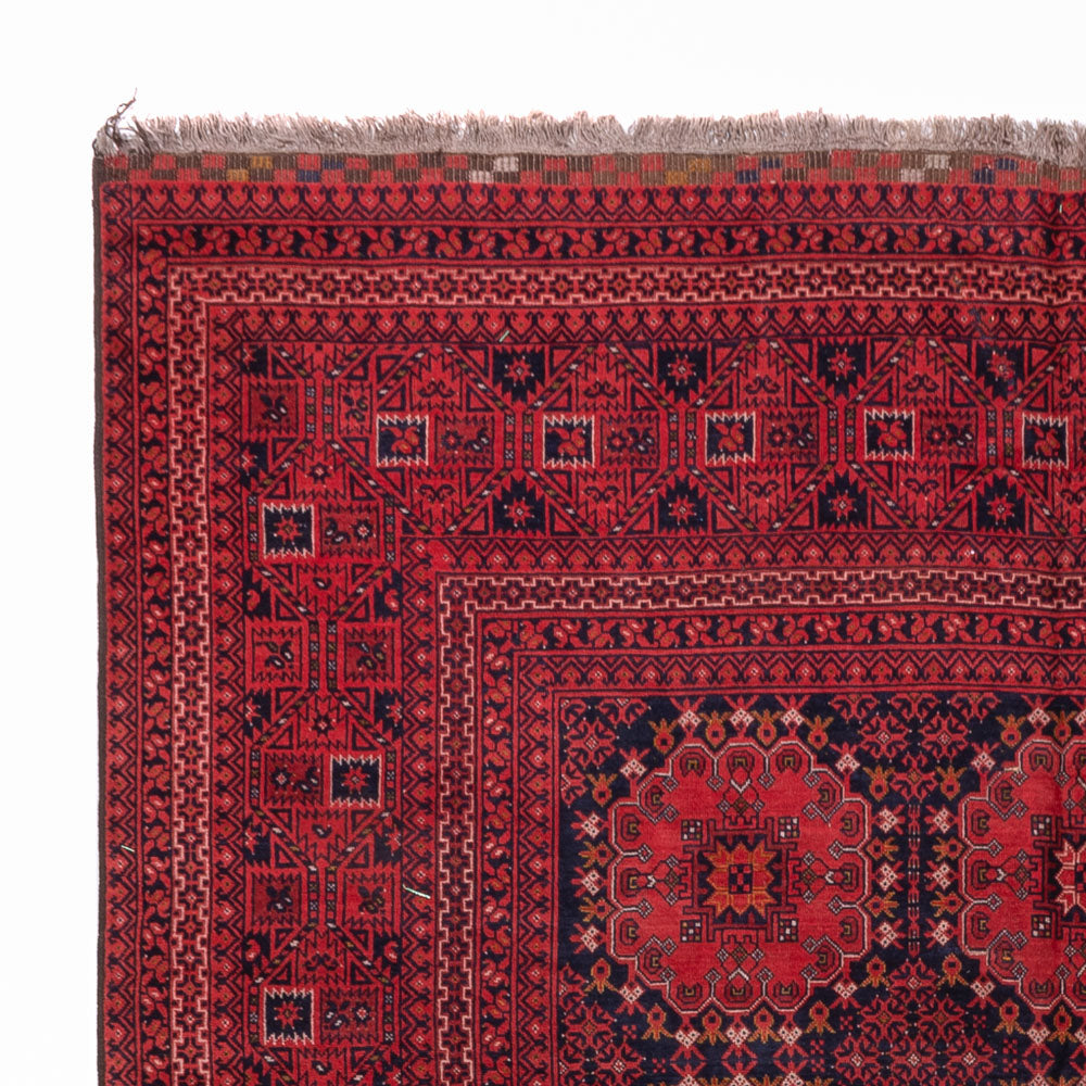 Afghan Teppich - 335 x 240 cm - rot