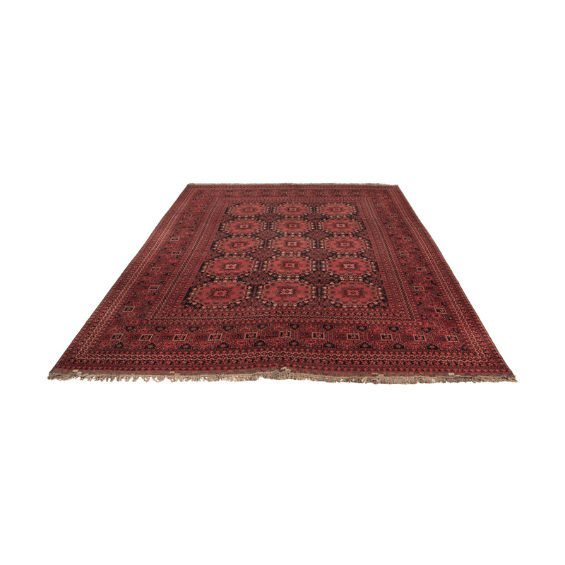 Afghan Teppich - 335 x 240 cm - rot