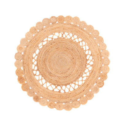 Juteteppich »Shelley« Rund