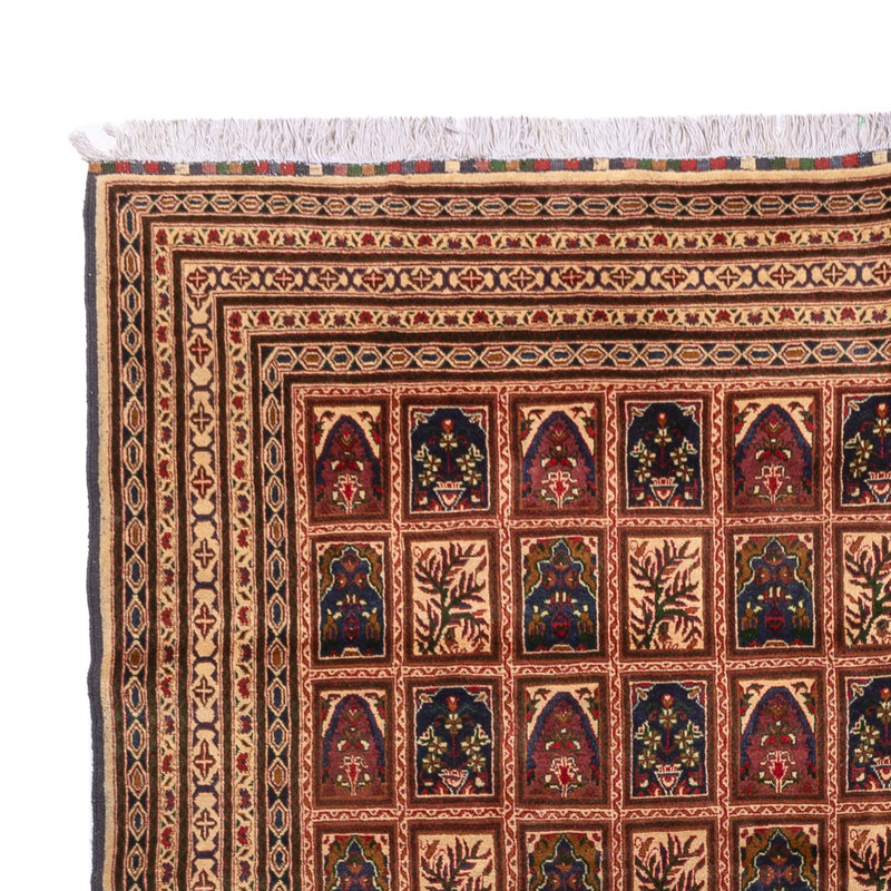 Afghan Teppich - 339 x 240 cm - dunkelbeige