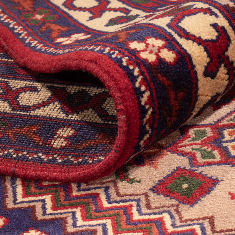 Läufer Afghan - 403 x 296 cm - dunkelbeige