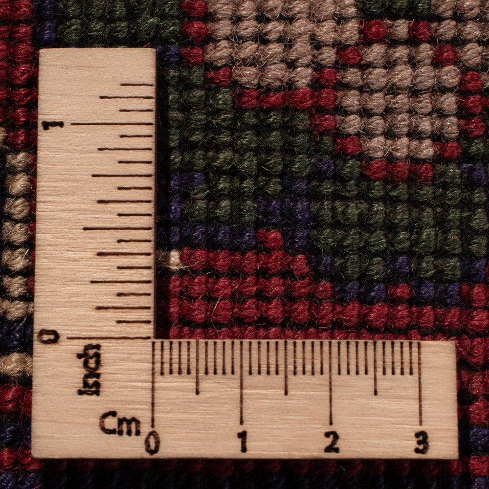 Läufer Afghan - 403 x 296 cm - dunkelbeige