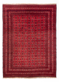 Afghan Teppich - 275 x 203 cm - rot