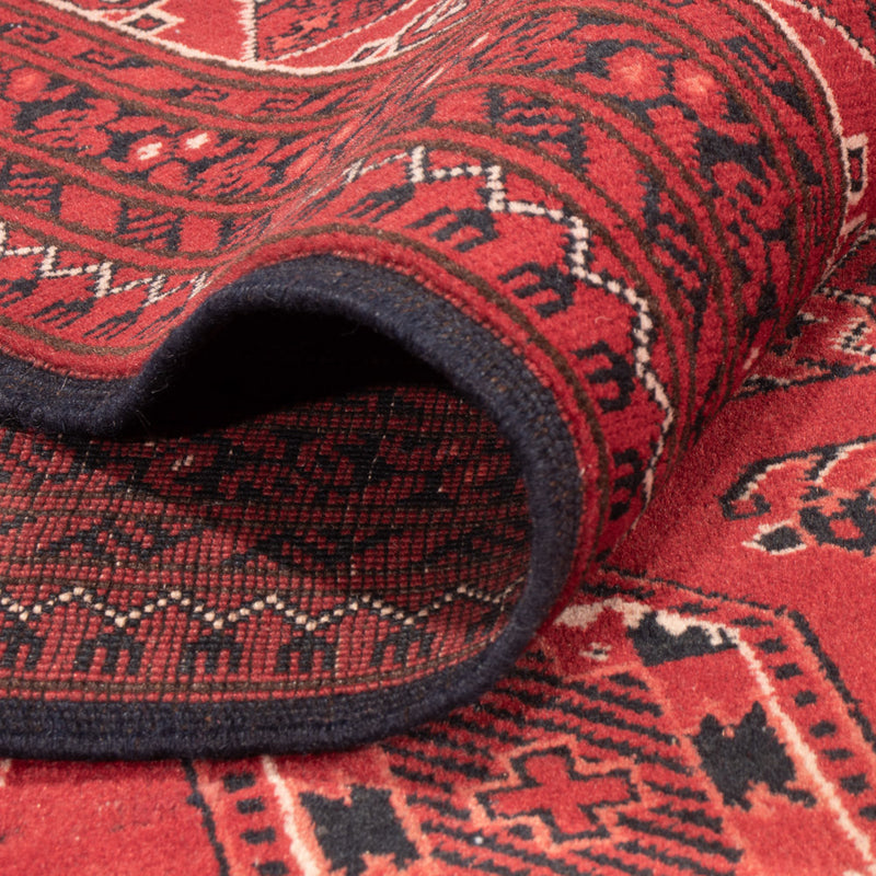 Afghan Teppich - 275 x 203 cm - rot