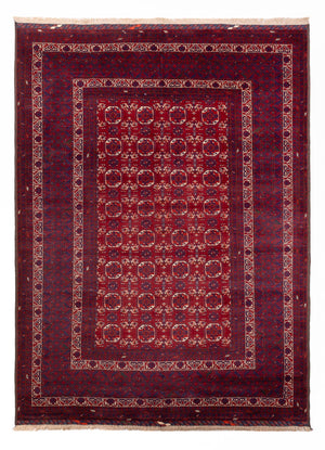 Afghan Teppich - Buchara - 283 x 198 cm - dunkelgrau