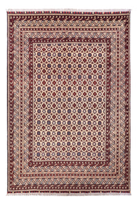 Afghan Teppich - 281 x 194 cm - hellbeige