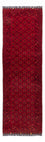 Läufer Afghan - Buchara - 273 x 86 cm - rot