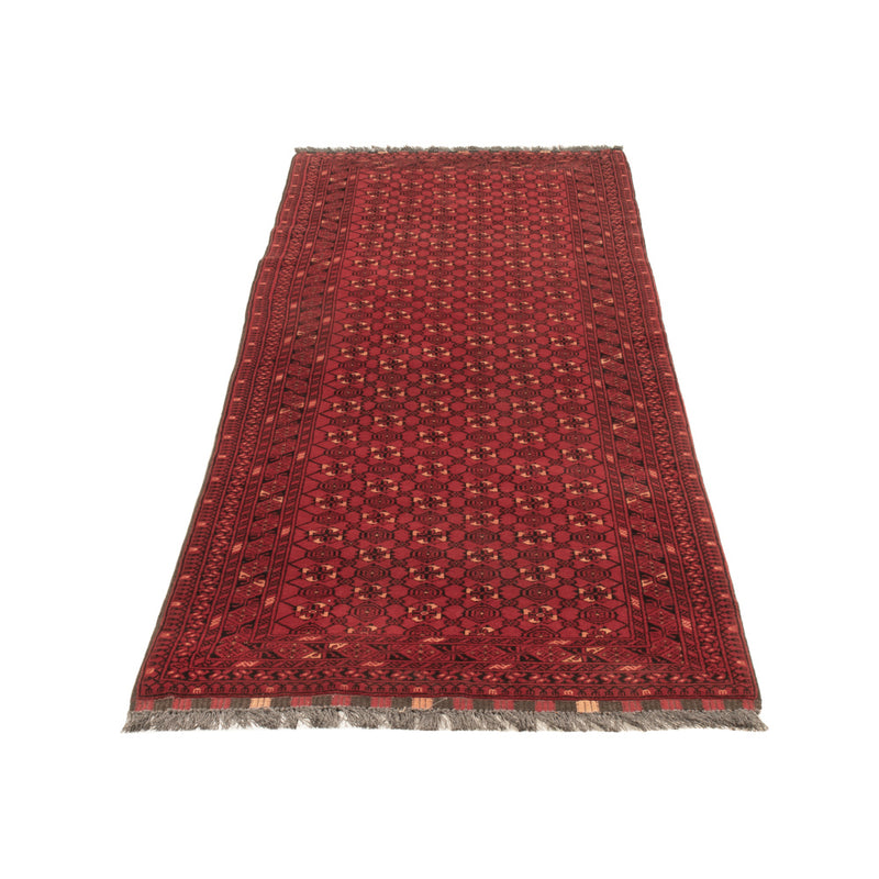 Läufer Afghan - Buchara - 273 x 86 cm - rot