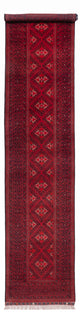 Afghan Teppich 390x77cm - Orientteppich