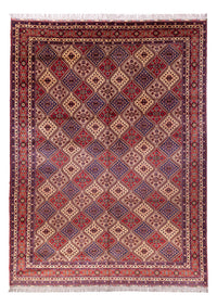 Afghan Teppich - 410 x 300 cm - dunkelbeige