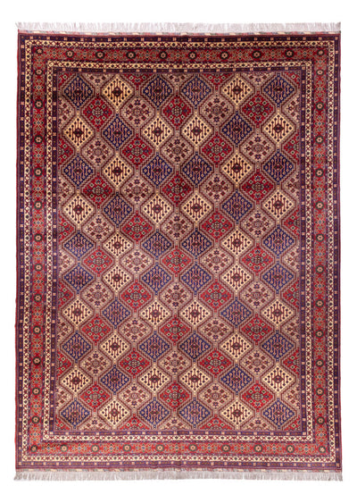 Afghan Teppich 300x410cm - Orientteppich - dunkelbeige
