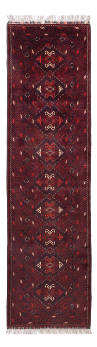 Läufer Afghan - 300 x 79 cm - rot