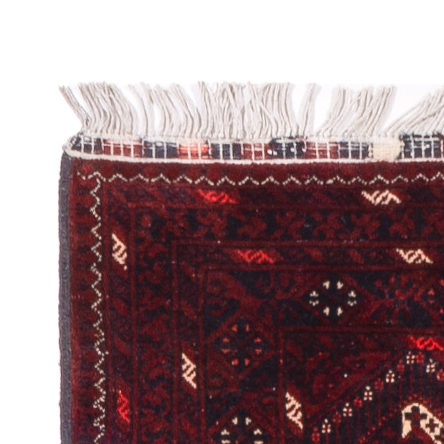 Läufer Afghan - 300 x 79 cm - rot