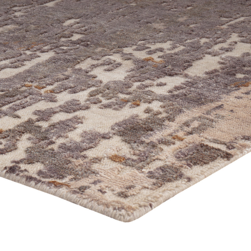 Designer Teppich - 152 x 104 cm - silber