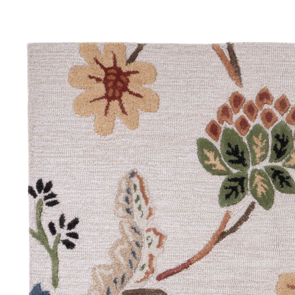 Wollteppich - 185 x 120 cm - mehrfarbig