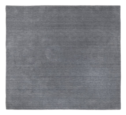 Gabbeh Teppich - Loribaft Softy quadratisch  - 200 x 200 cm - grau
