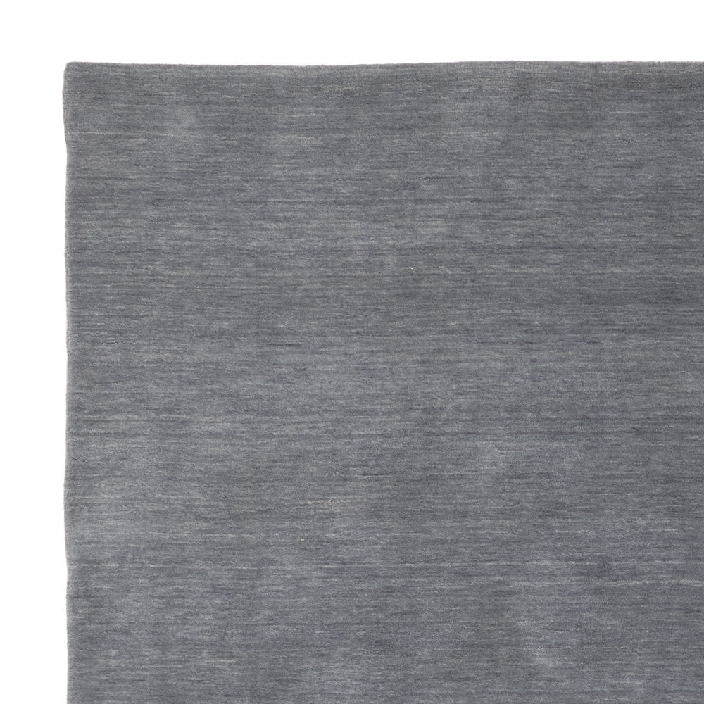 Gabbeh Teppich - Loribaft Softy quadratisch  - 200 x 200 cm - grau
