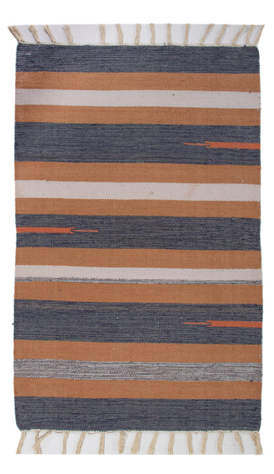 Kelim Modern Teppich 60x90cm - mehrfarbig