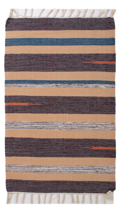 Kelim Modern Teppich 60x90cm - mehrfarbig