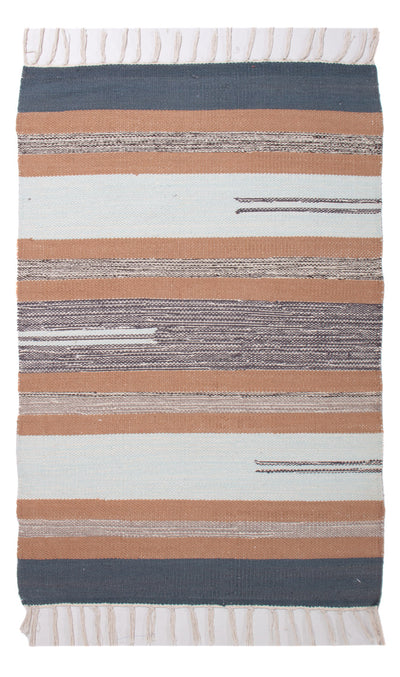 Kelim Modern Teppich 60x90cm - mehrfarbig