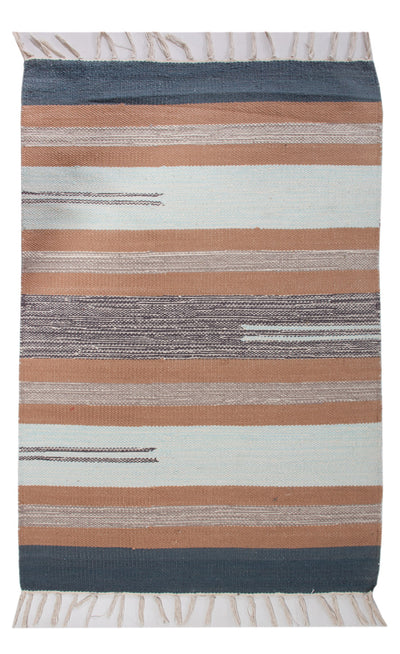 Kelim Modern Teppich 60x90cm - mehrfarbig