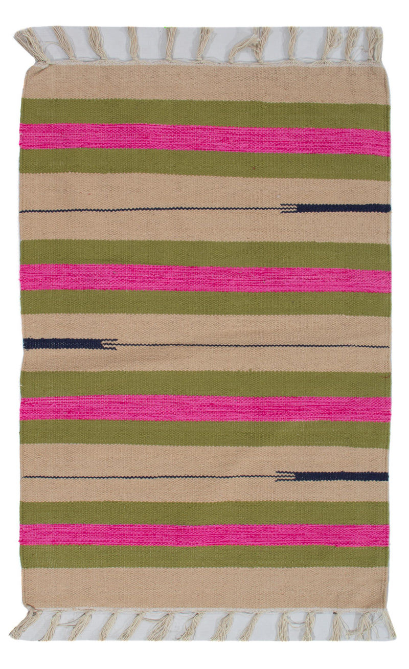Kelim Modern Teppich 90x60cm