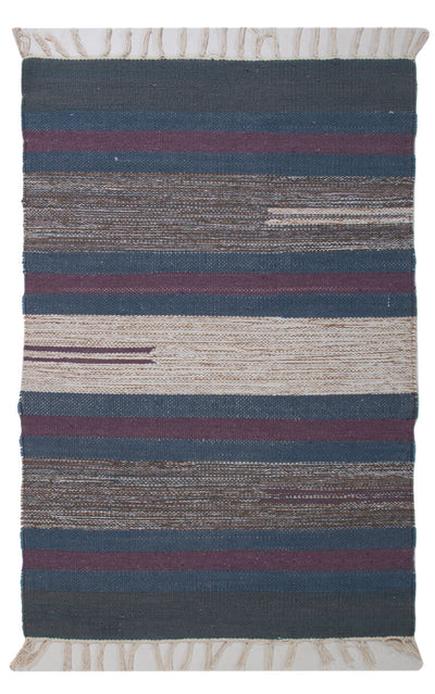 Kelim Modern Teppich 60x90cm - mehrfarbig