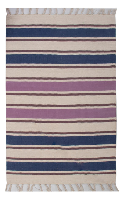 Kelim Modern Teppich 60x90cm - mehrfarbig