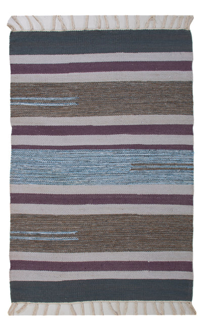 Kelim Modern Teppich 60x90cm - mehrfarbig