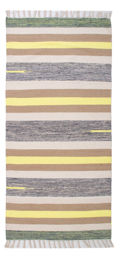 Kelim Modern Teppich 70x150cm - mehrfarbig
