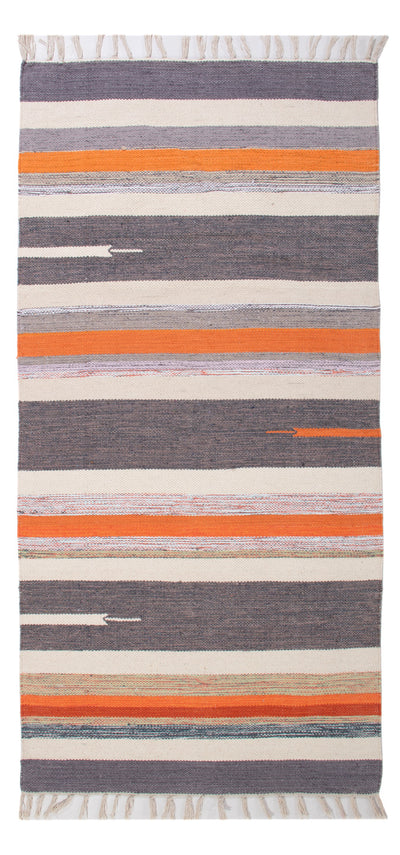 Kelim Modern Teppich 70x150cm - mehrfarbig