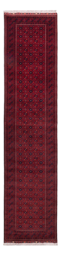 Läufer Afghan - 384 x 84 cm - rot
