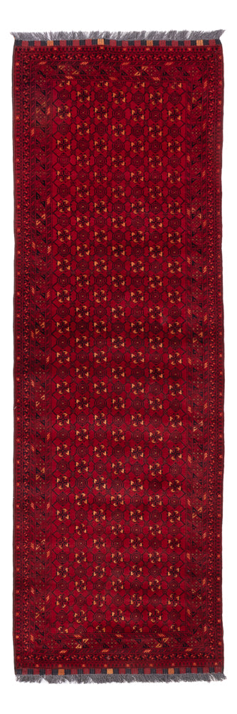 Läufer Afghan - 277 x 89 cm - rot