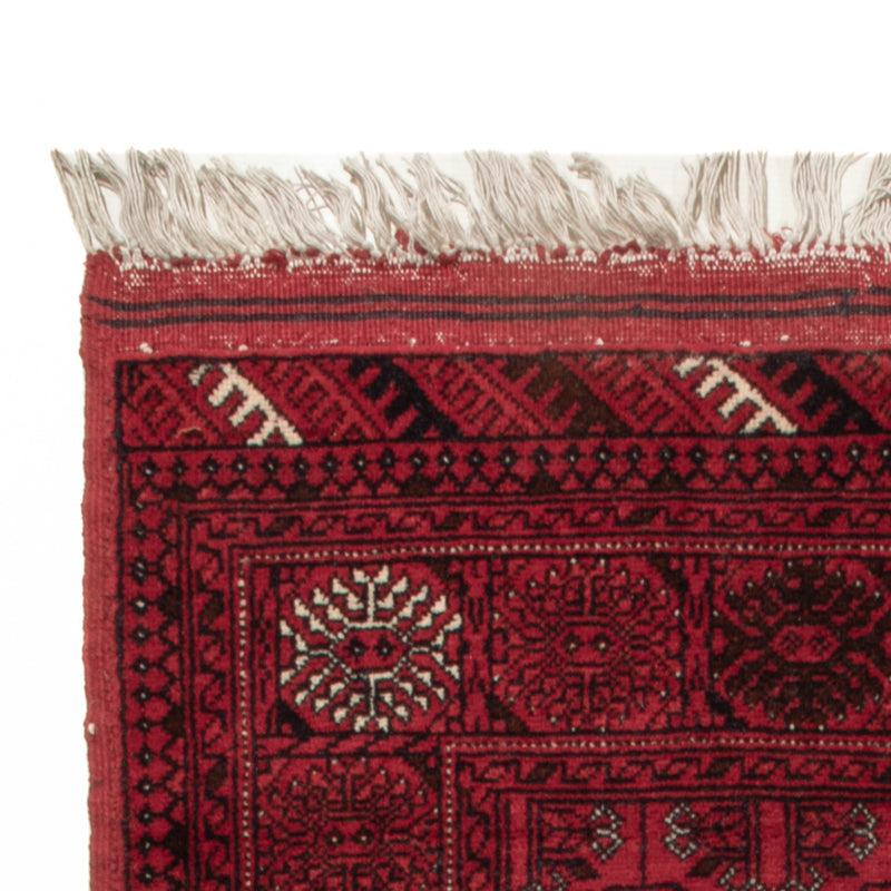 Afghan Teppich - Buchara - 122 x 70 cm - dunkelrot
