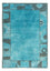 Nepal Teppich - 230 x 160 cm - hellblau
