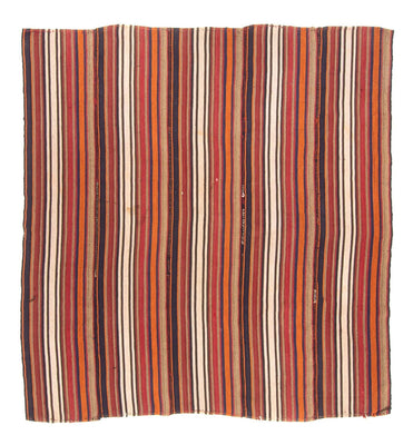 Kelim Teppich - Old - 200 x 170 cm - mehrfarbig