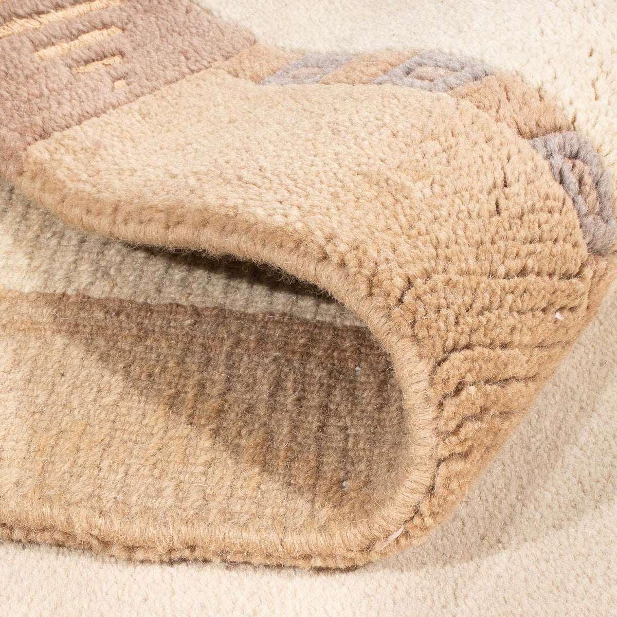 Nepal Teppich - 160 x 90 cm - beige