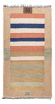 Nepal Teppich - 70 x 140 cm - mehrfarbig