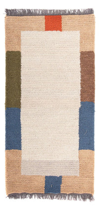 Nepal Teppich - 140 x 70 cm - beige