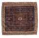 Afghan Teppich 80x80cm - Orientteppich