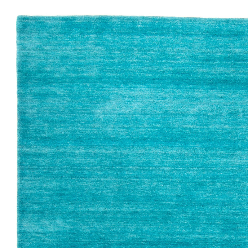 Gabbeh Teppich - Softy quadratisch  - 200 x 200 cm - türkis