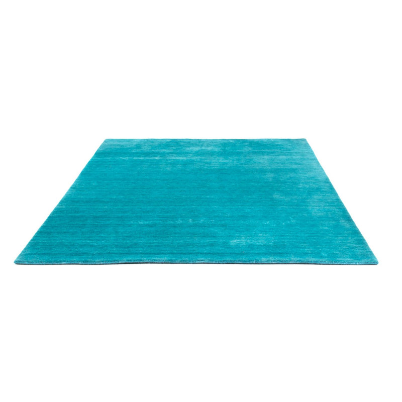 Gabbeh Teppich - Softy quadratisch  - 200 x 200 cm - türkis